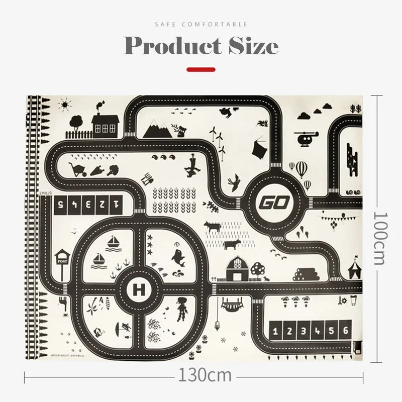 Road Map Kids Parking